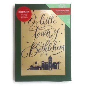 Bethlehem Box of Christmas Cards 14 Count Includes